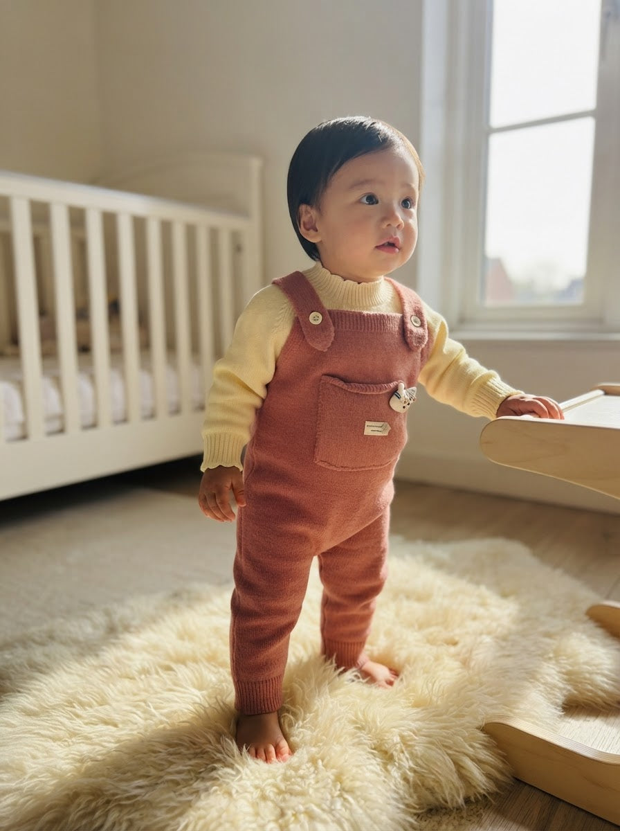 Baby Wool Romper - 2PC SET- IMPORTED