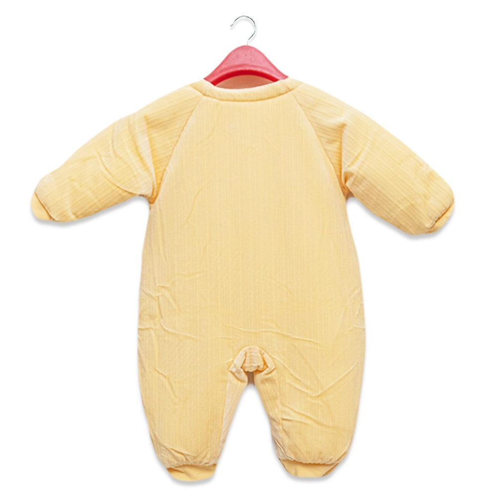 Baby Bunny Puffer Rompers with Bib - IMPORTED