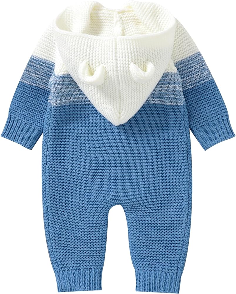 Premium Baby Knitted Romper - Imported