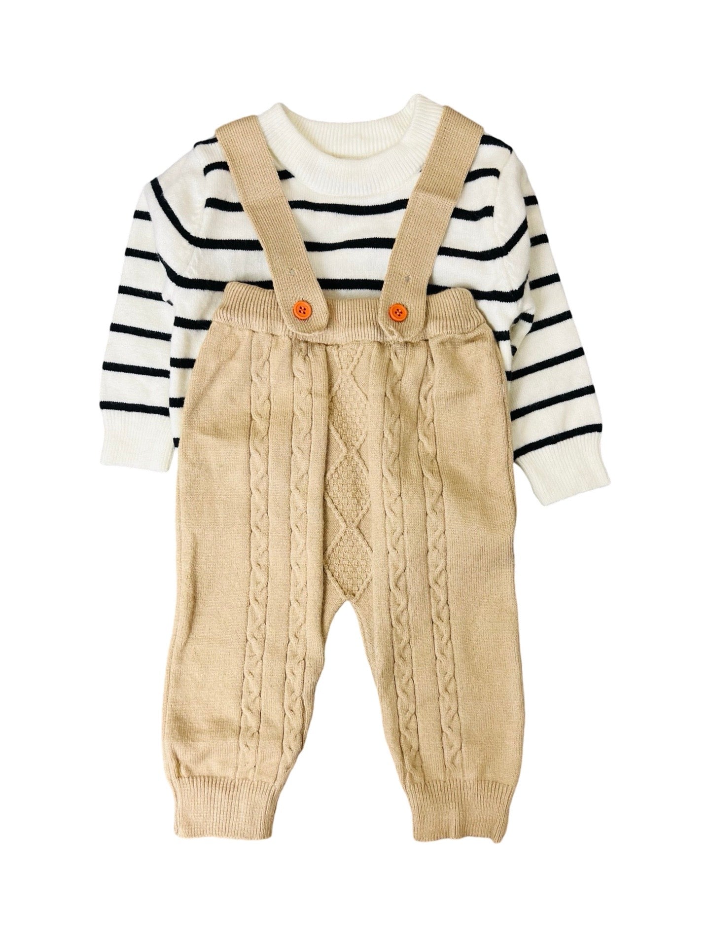 Baby Dungaree With Cap- Imported