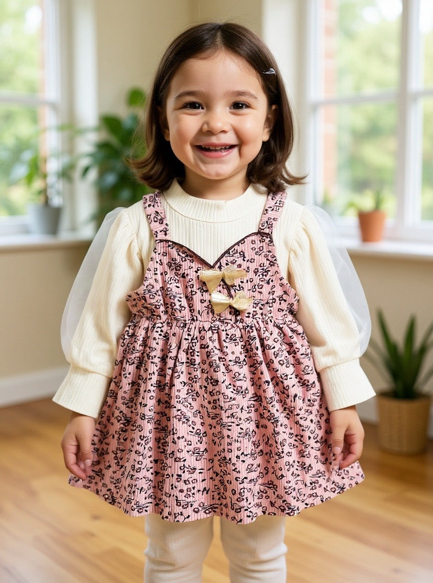 Baby Floral Frock- Imported - 2 Different Colours