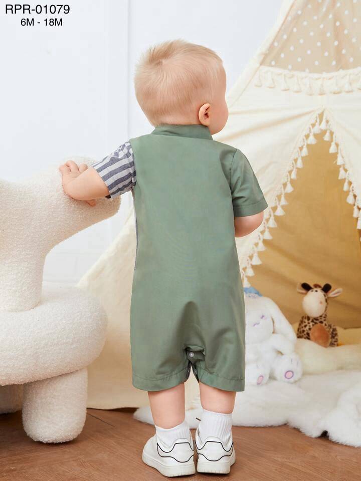 Baby Boy Cotton Comfy Romper