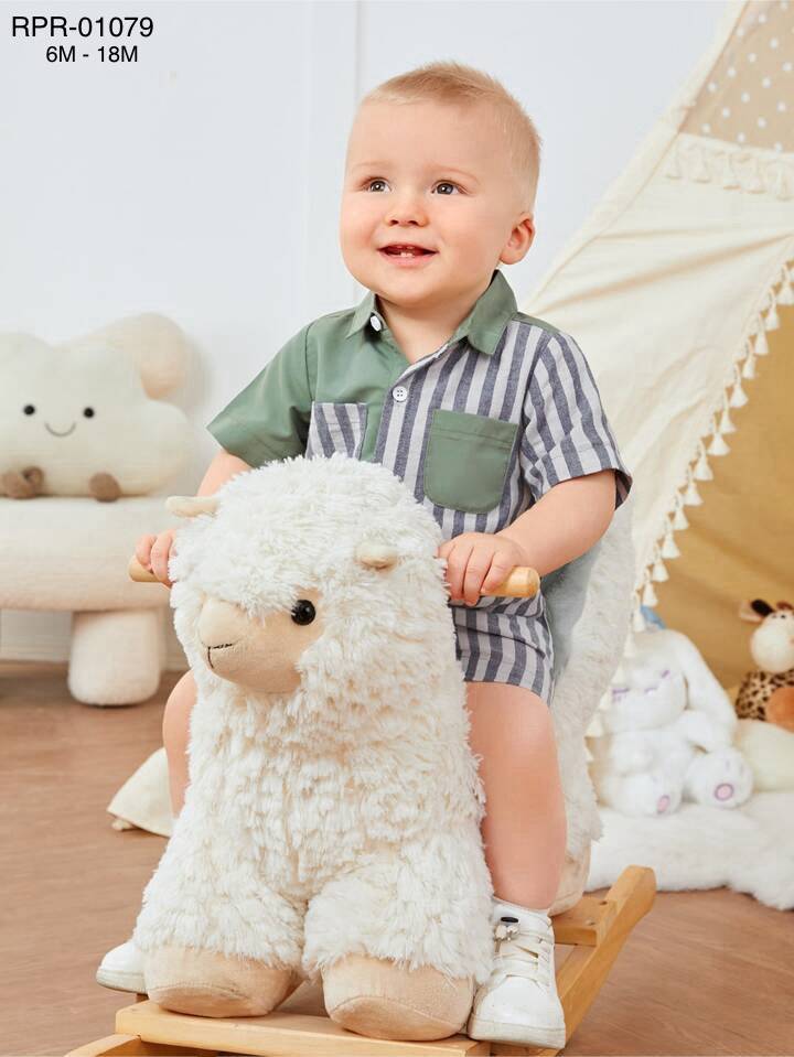 Baby Boy Cotton Comfy Romper