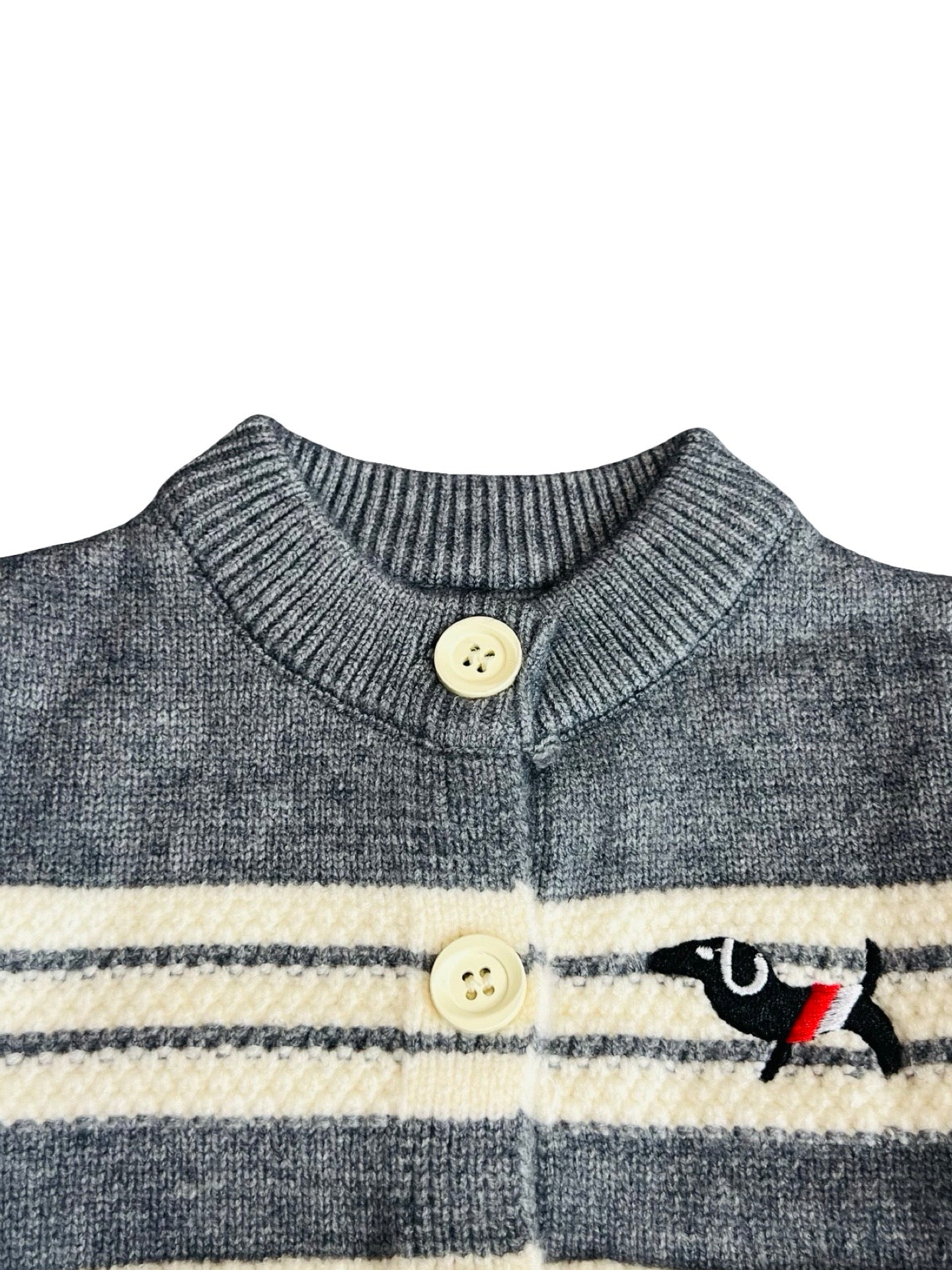 Baby Wool Suit Set Grey- IMPORTED