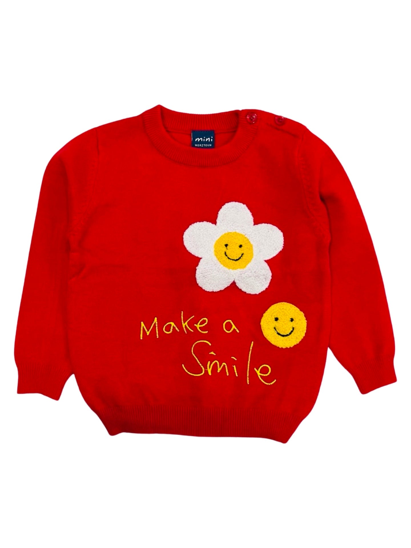 Baby Wool Sweater- Sunflower Theme - Imported