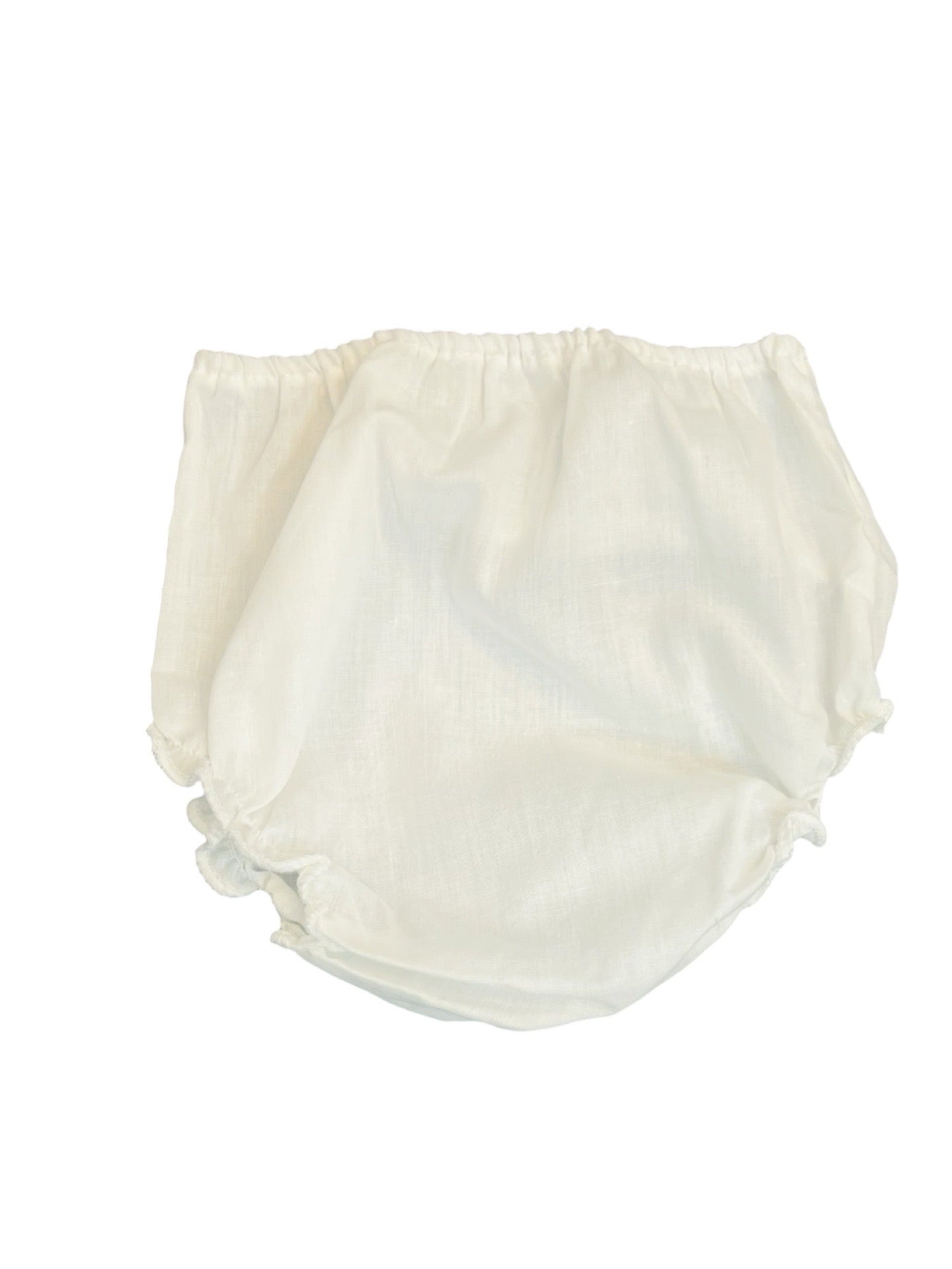 Chickenkari Frock with shorts - White and Pink