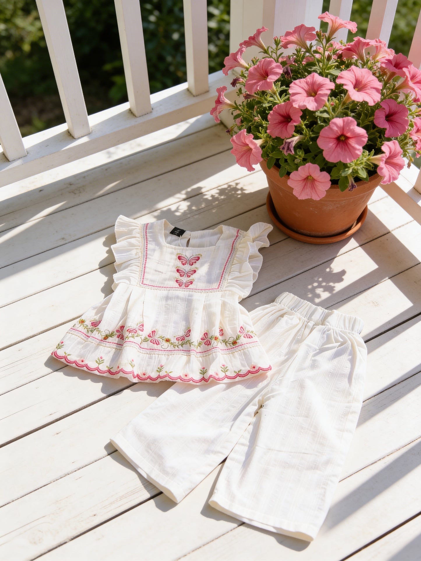 Summers Kurta Pajama Floral Theme