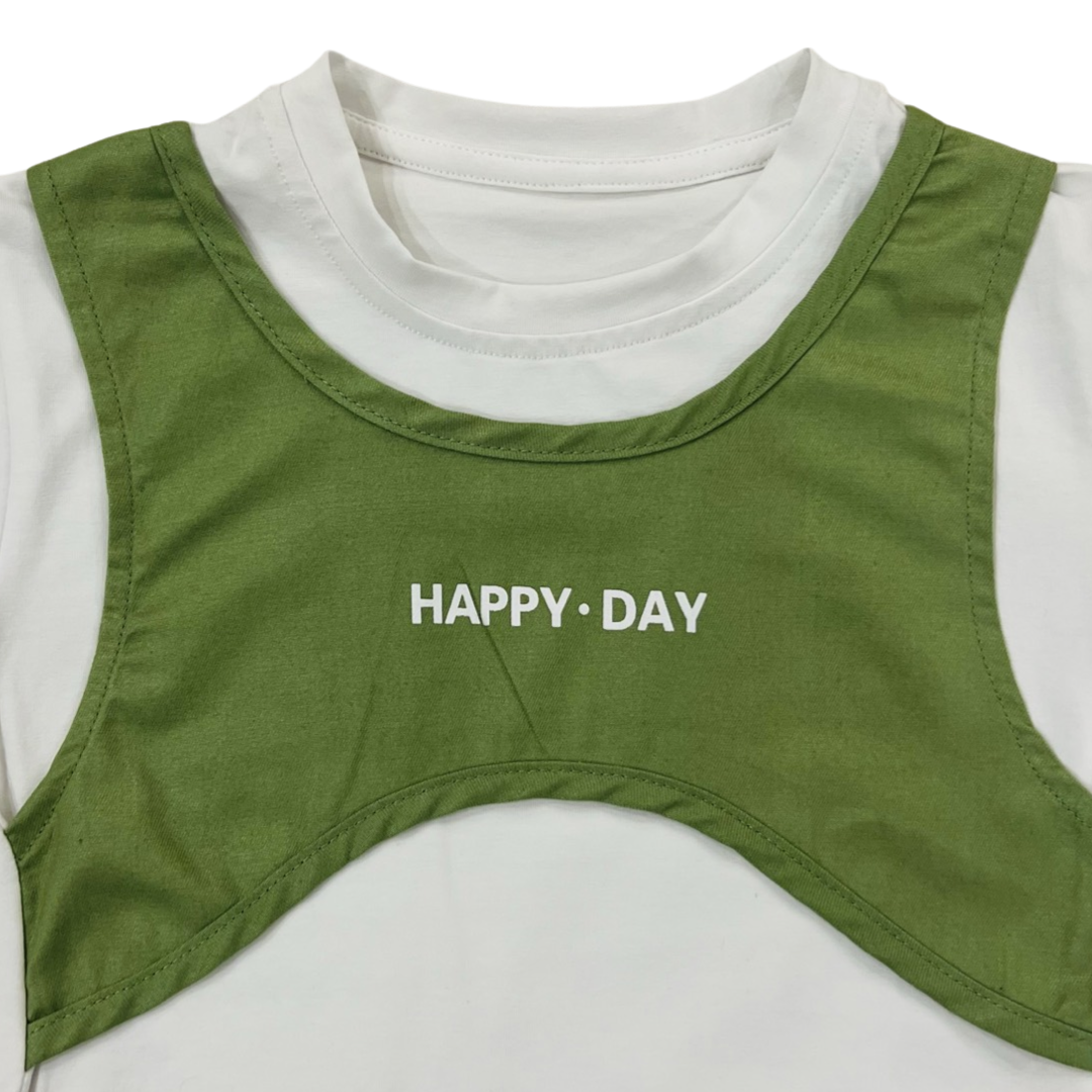 HAPPY- DAY - 2 Piece - Green- Imported