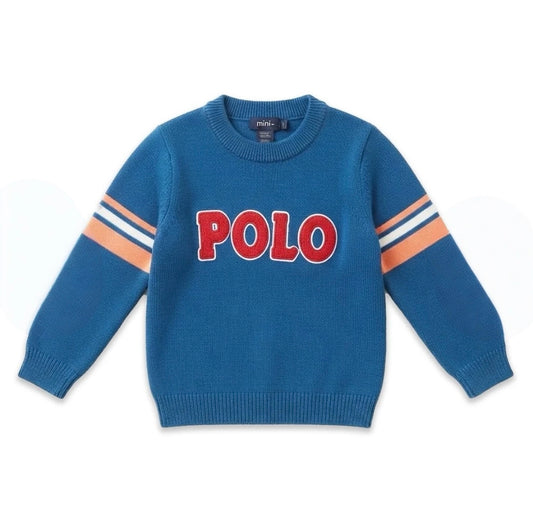 Baby Sweater-Blue-  IMPORTED