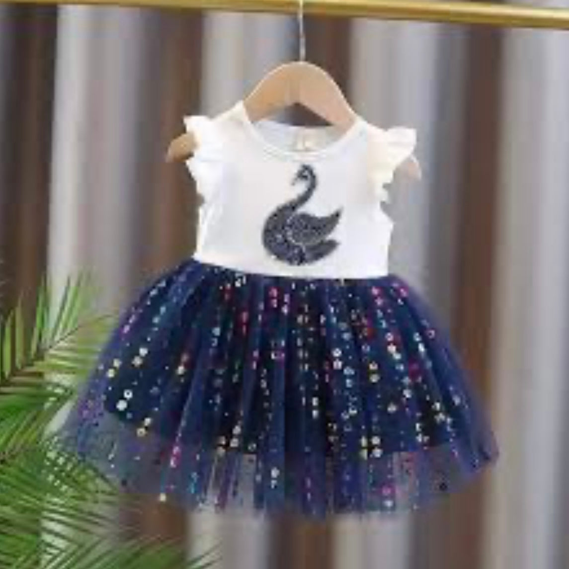 Baby Frock - Imported- Duck theme