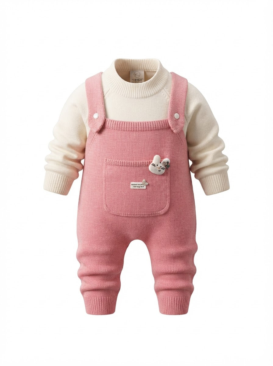 Baby Wool Romper - 2PC SET- IMPORTED