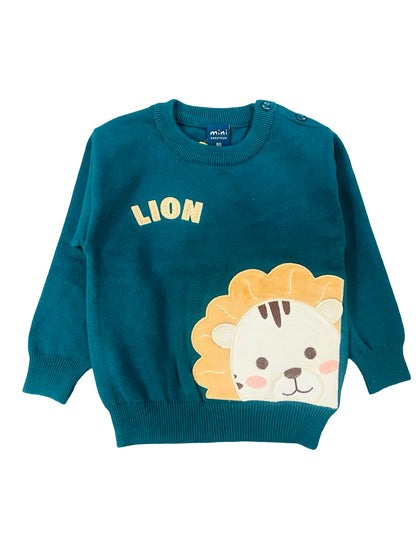 Baby Sweater- Lion theme