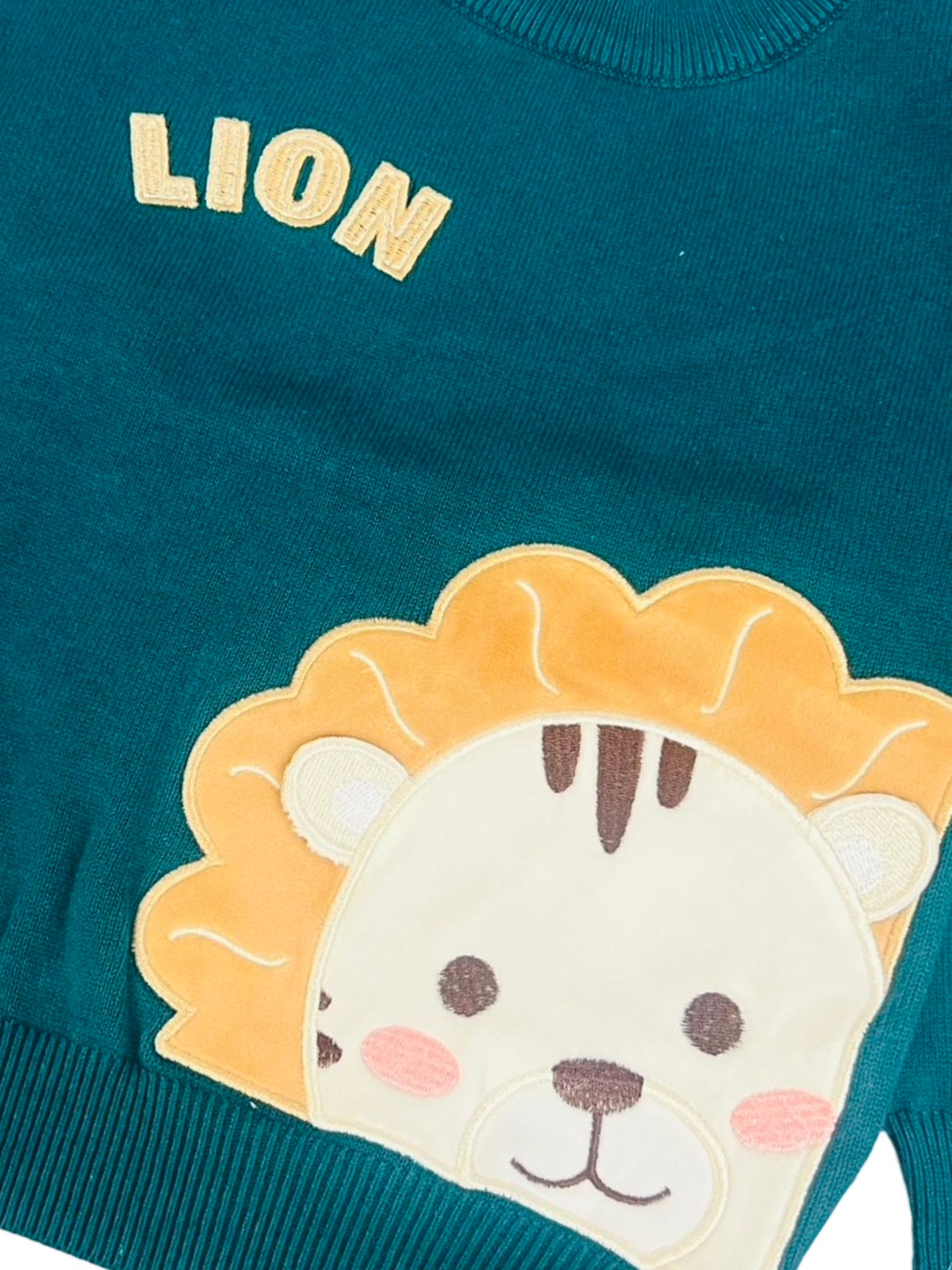 Baby Sweater- Lion theme