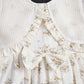 Tie Theme Baby Frock Set with WaistCoat- IMPORTED