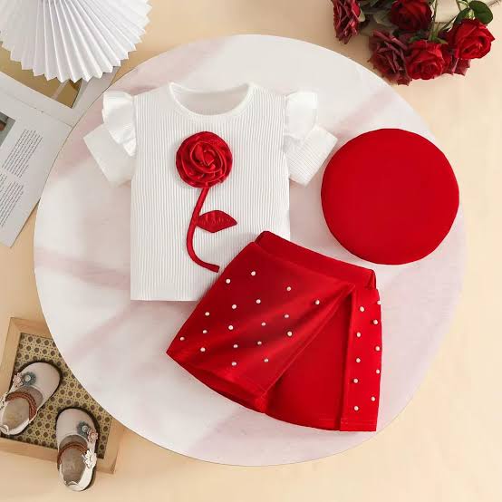 Baby Floral Suit Set- IMPORTED