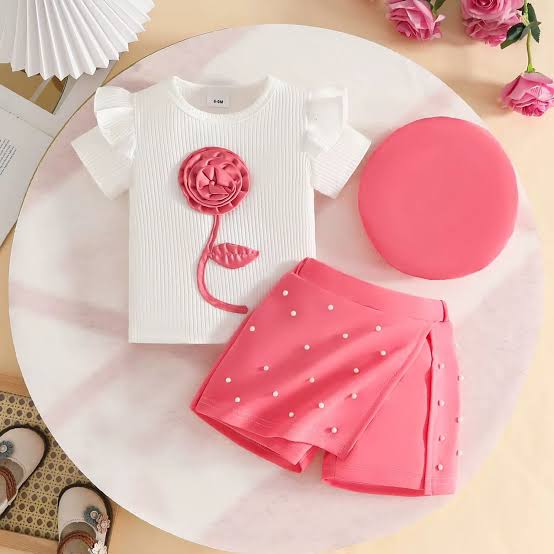 Baby Floral Suit Set- IMPORTED
