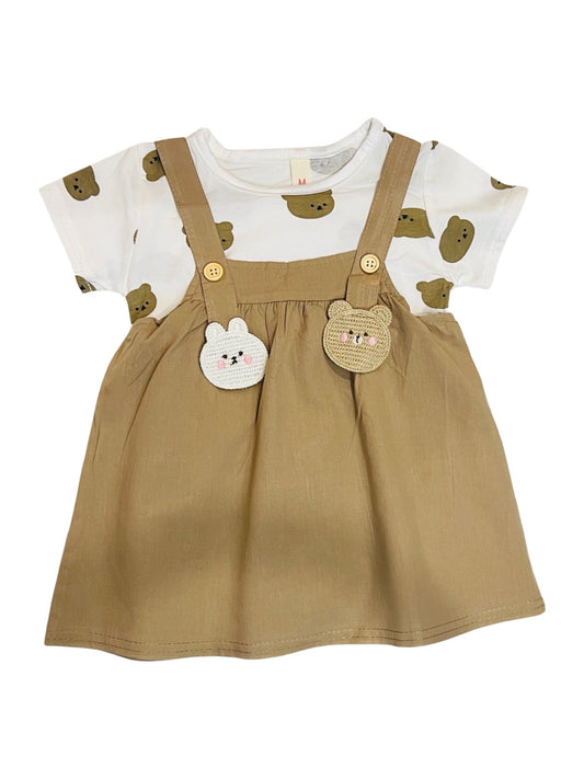 Baby Frock - Bear Theme - IMPORTED