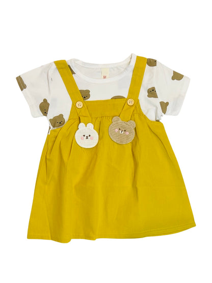 Baby Frock - Bear Theme - IMPORTED