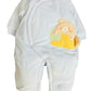 Baby Bear Face Theme Puffer Romper - IMPORTED