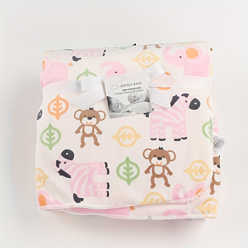 Baby Polar Fleece Blanket -Horse Theme - IMPORTED