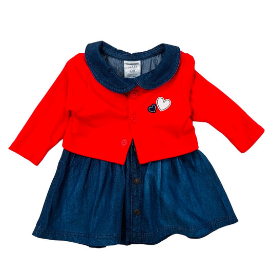 Baby Suit- Heart Theme- 3 Piece- Imported made in Thailand