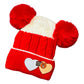 Baby Heart Theme Cap- Fleece- IMPORTED