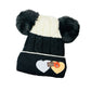 Baby Heart Theme Cap- Fleece- IMPORTED