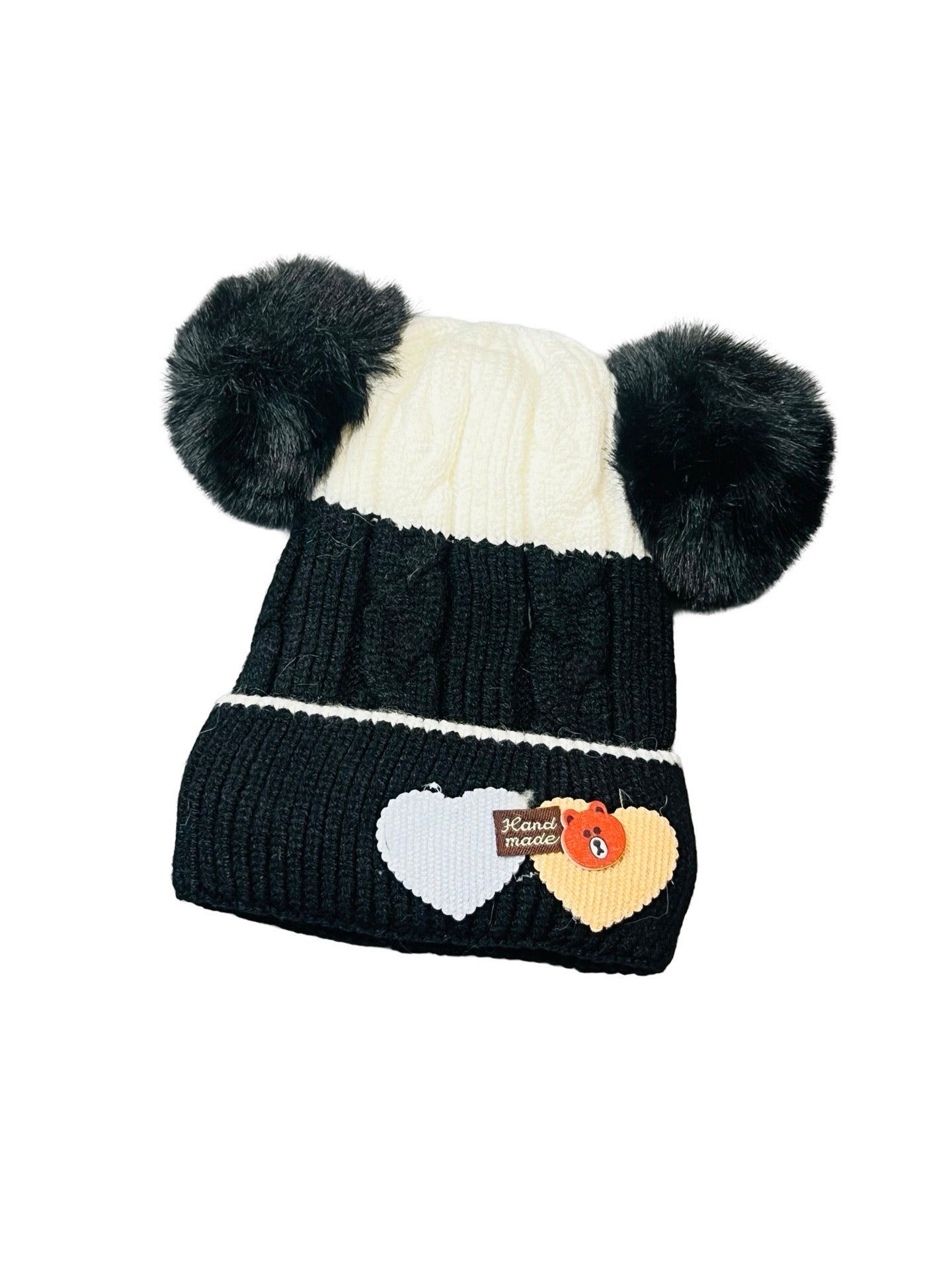 Baby Heart Theme Cap- Fleece- IMPORTED