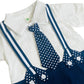 Baby Gallace Style Romper with Tie - IMPORTED