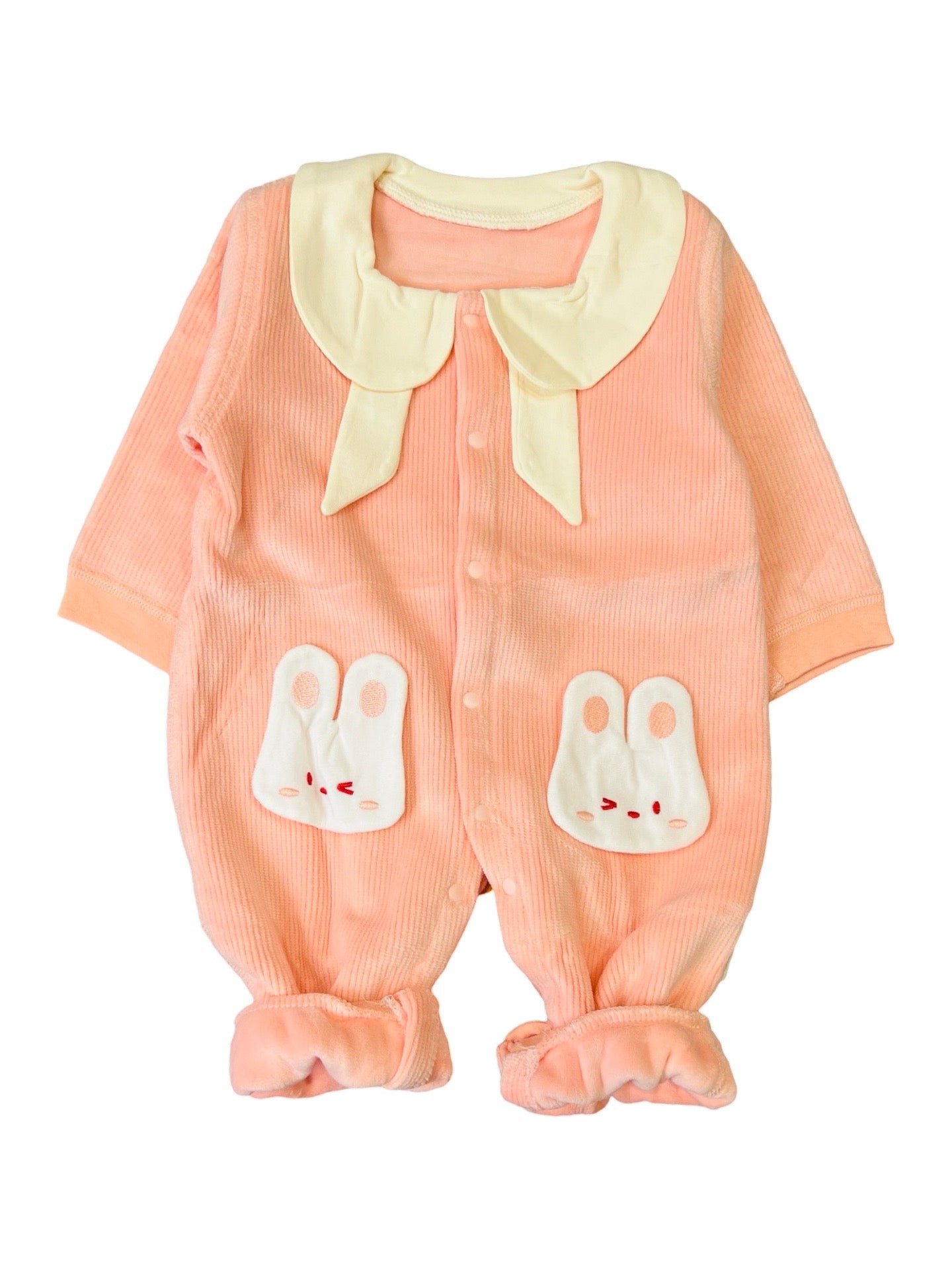 Baby Bunny Fleece Romper- IMPORTED