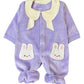 Baby Bunny Fleece Romper- IMPORTED