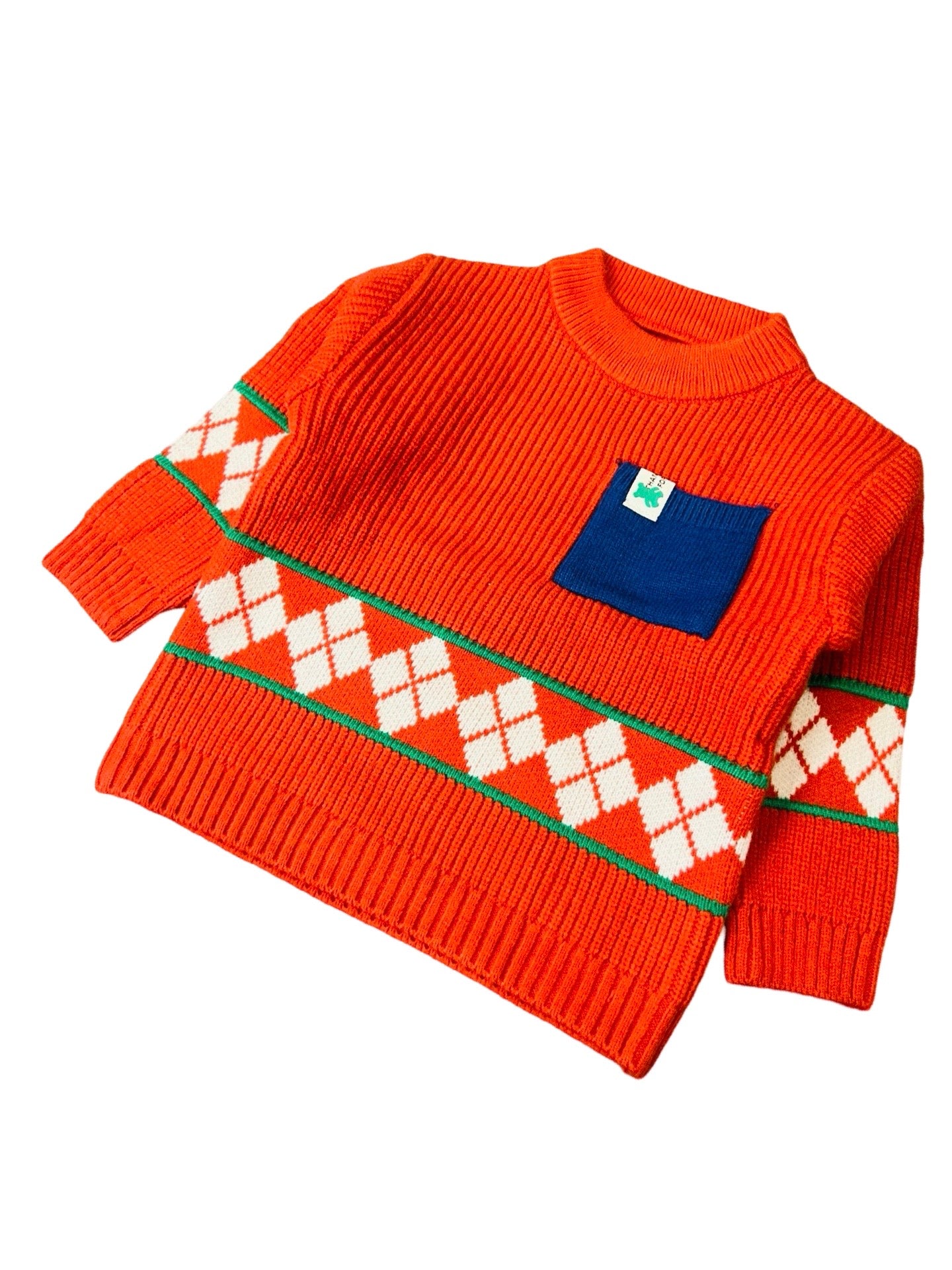 Baby Pattern Theme Sweater - IMPORTED