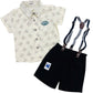 Premium Baby Formal suit Set- Suspender Style - IMPORTED