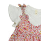 Baby Floral Tie Theme Frock- IMPORTED