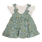 Baby Floral Tie Theme Frock- IMPORTED