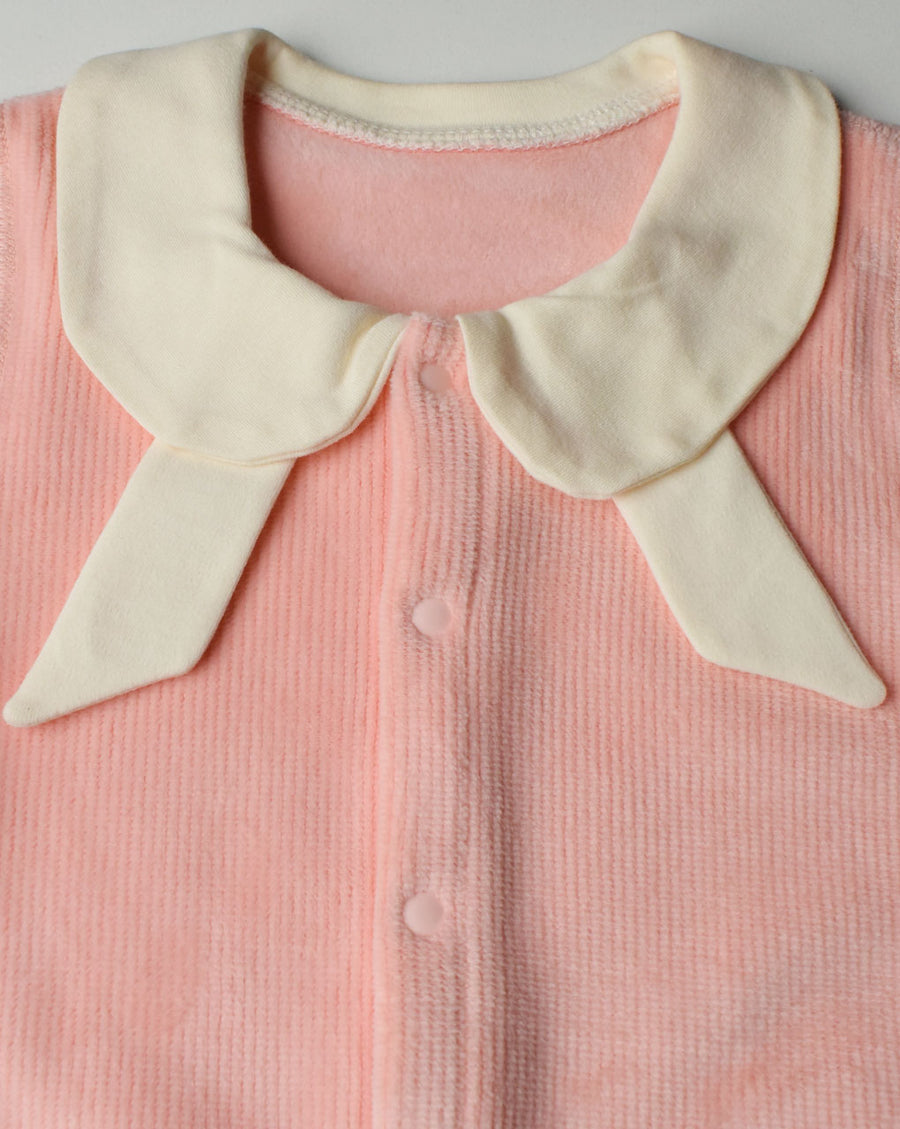 Baby Bunny Fleece Romper- IMPORTED