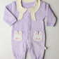 Baby Bunny Fleece Romper- IMPORTED