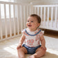Baby Floral Bodysuit Set- IMPORTED