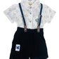 Premium Baby Formal suit Set- Suspender Style - IMPORTED