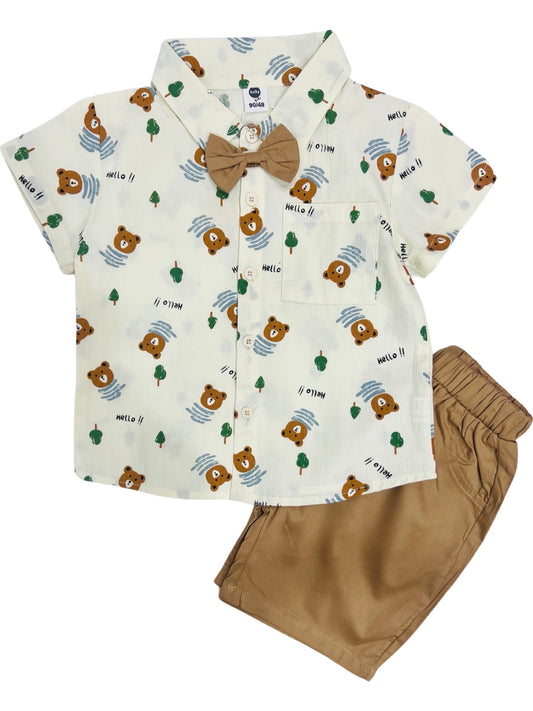 Baby Suit Set- Teddy Bear Theme - IMPORTED