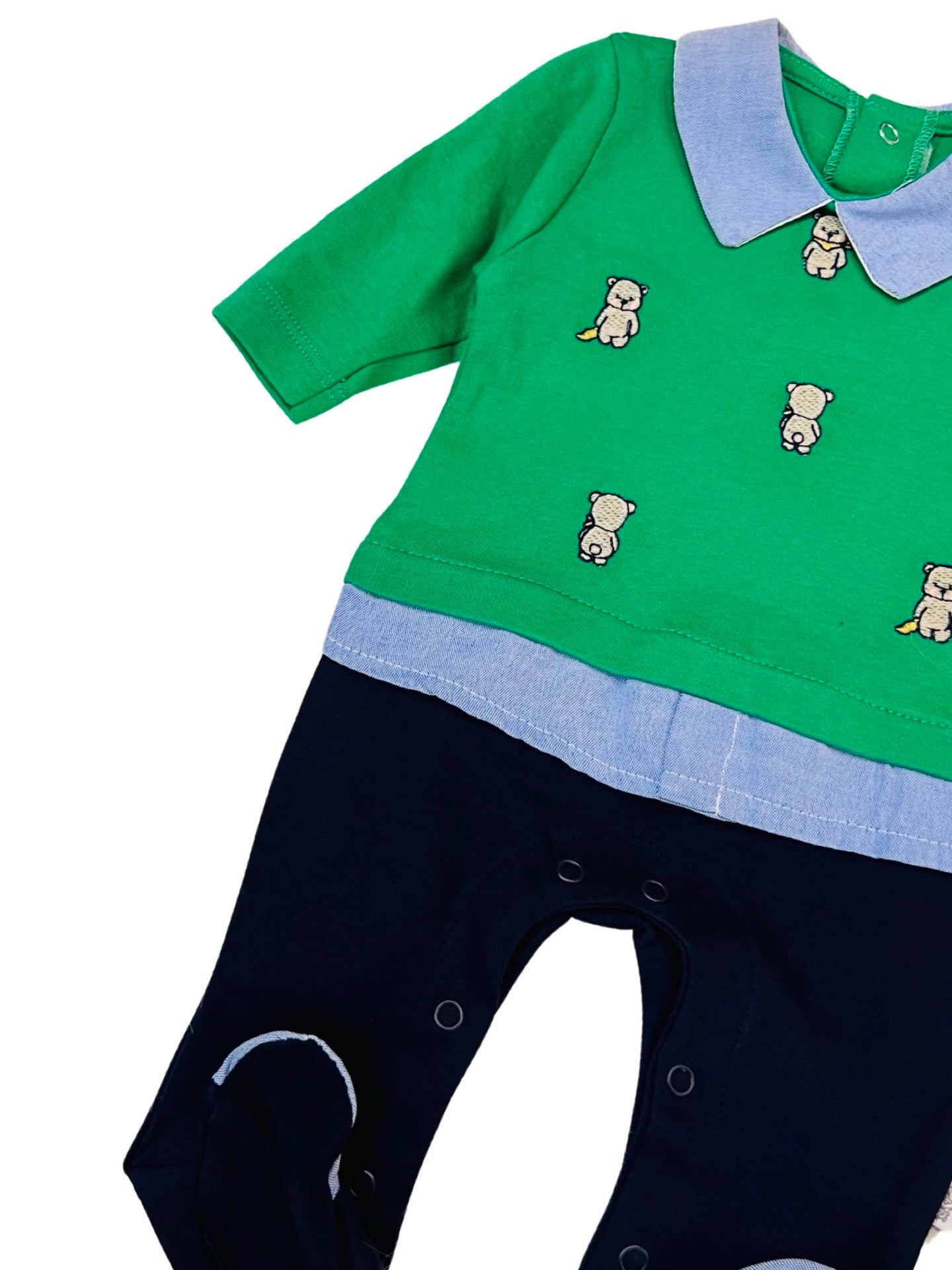 Baby Romper- Green - Imported in Turkey