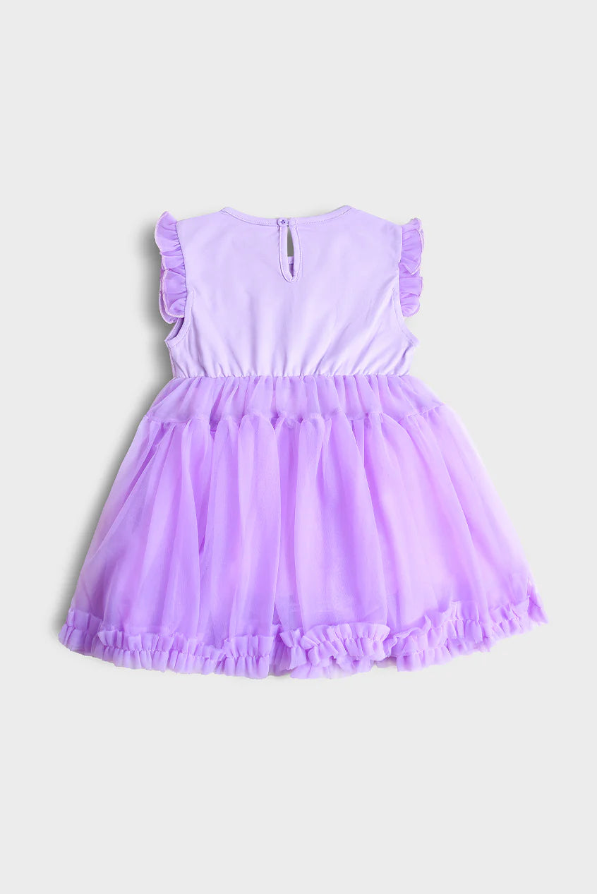 Baby Frock -Net- Imported
