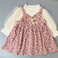 Baby Floral Frock- Imported - 2 Different Colours