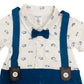 Baby Bow Style Romper - Imported