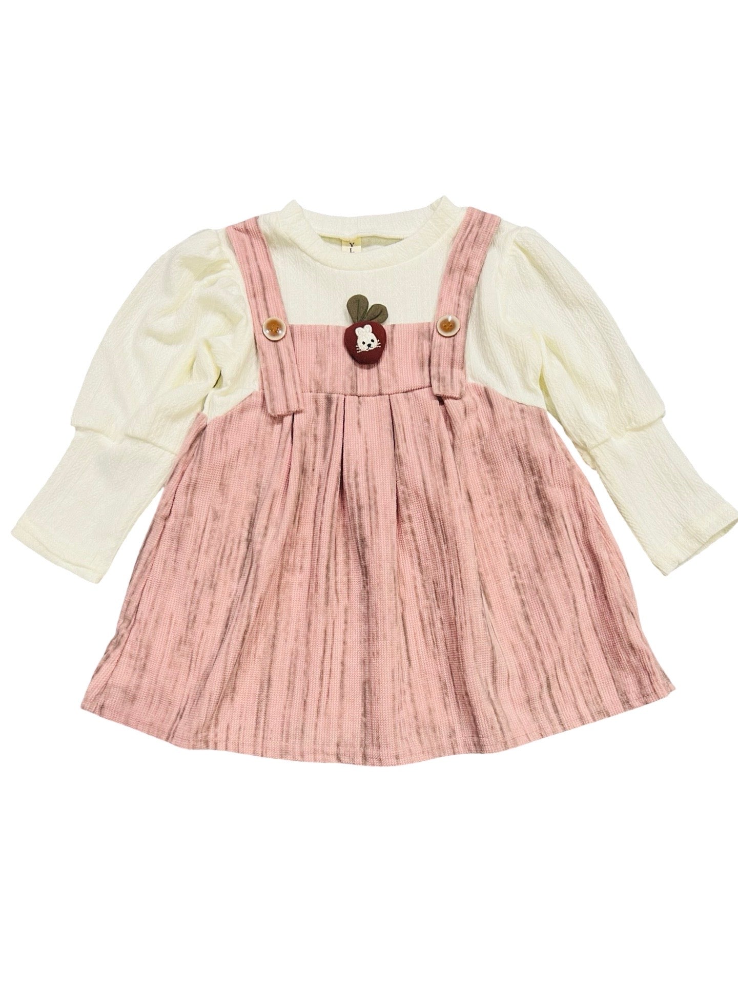 Baby Frock - Carrot Theme- IMPORTED