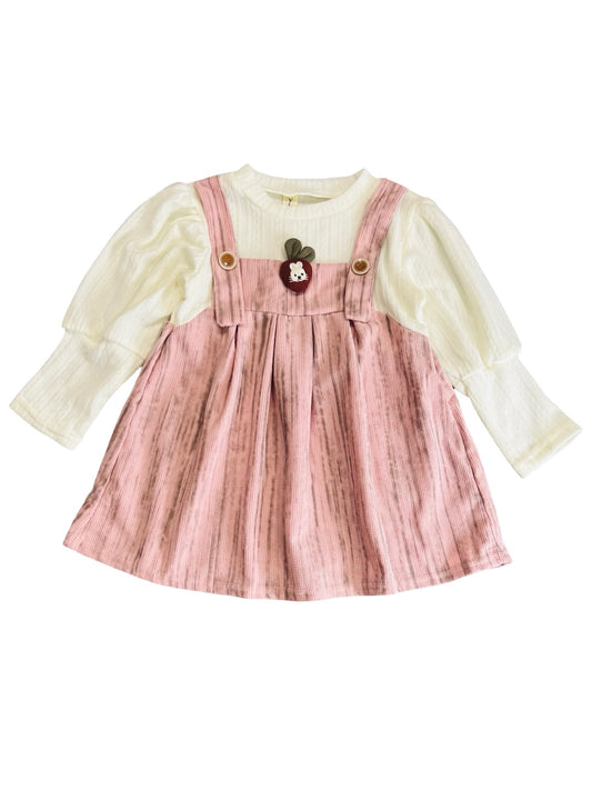 Baby Frock - Carrot Theme- IMPORTED