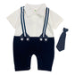 Baby Gallace Style Romper with Tie - IMPORTED