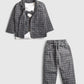 Little Gent Plaid Suit set - IMPORTED