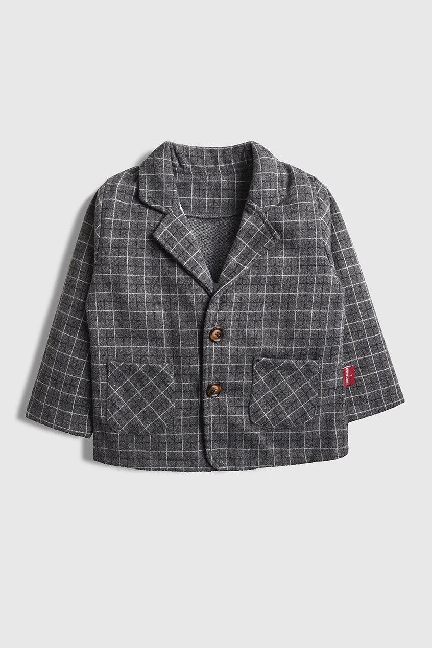 Little Gent Plaid Suit set - IMPORTED