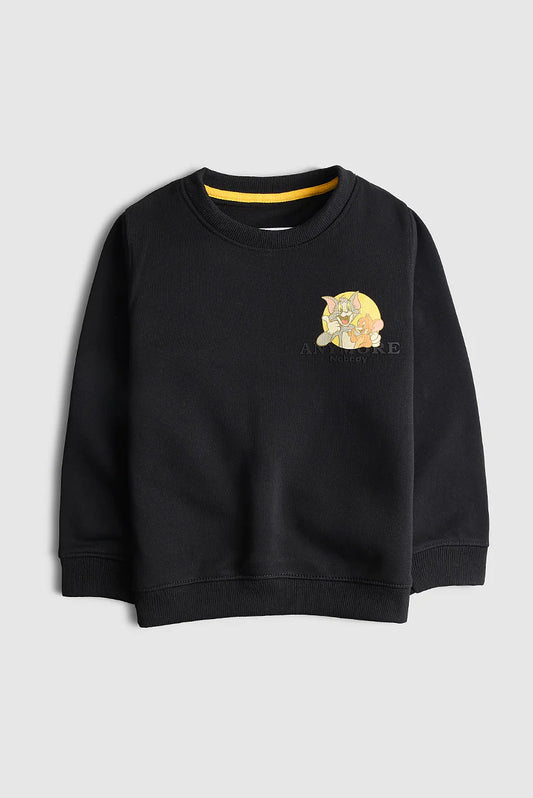 Bear Catnap Fleece Sweatshirt - IMPORTED
